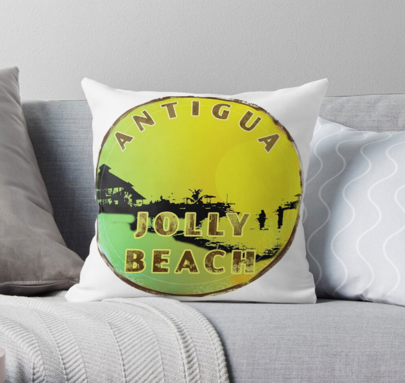 Antigua Jolly Beach Cushion