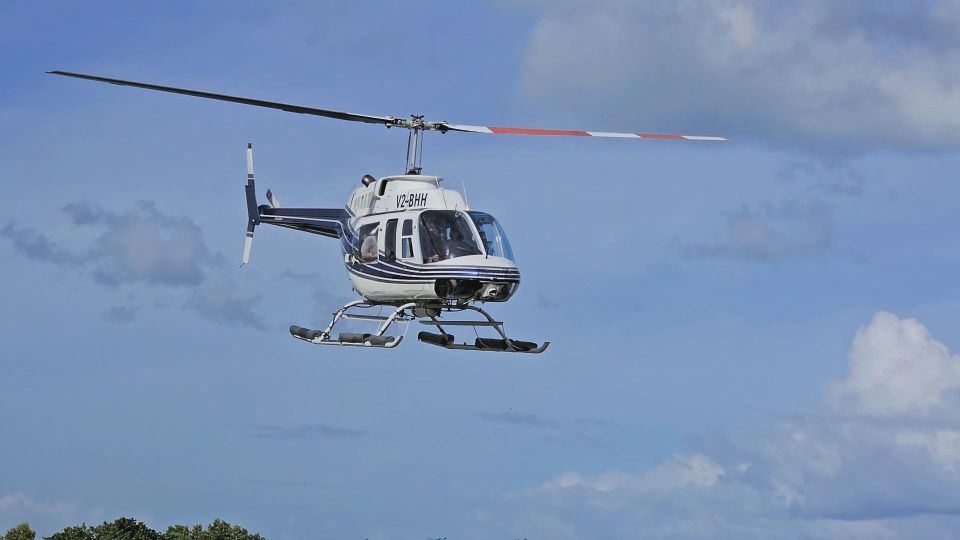 Helicopter Tour Antigua