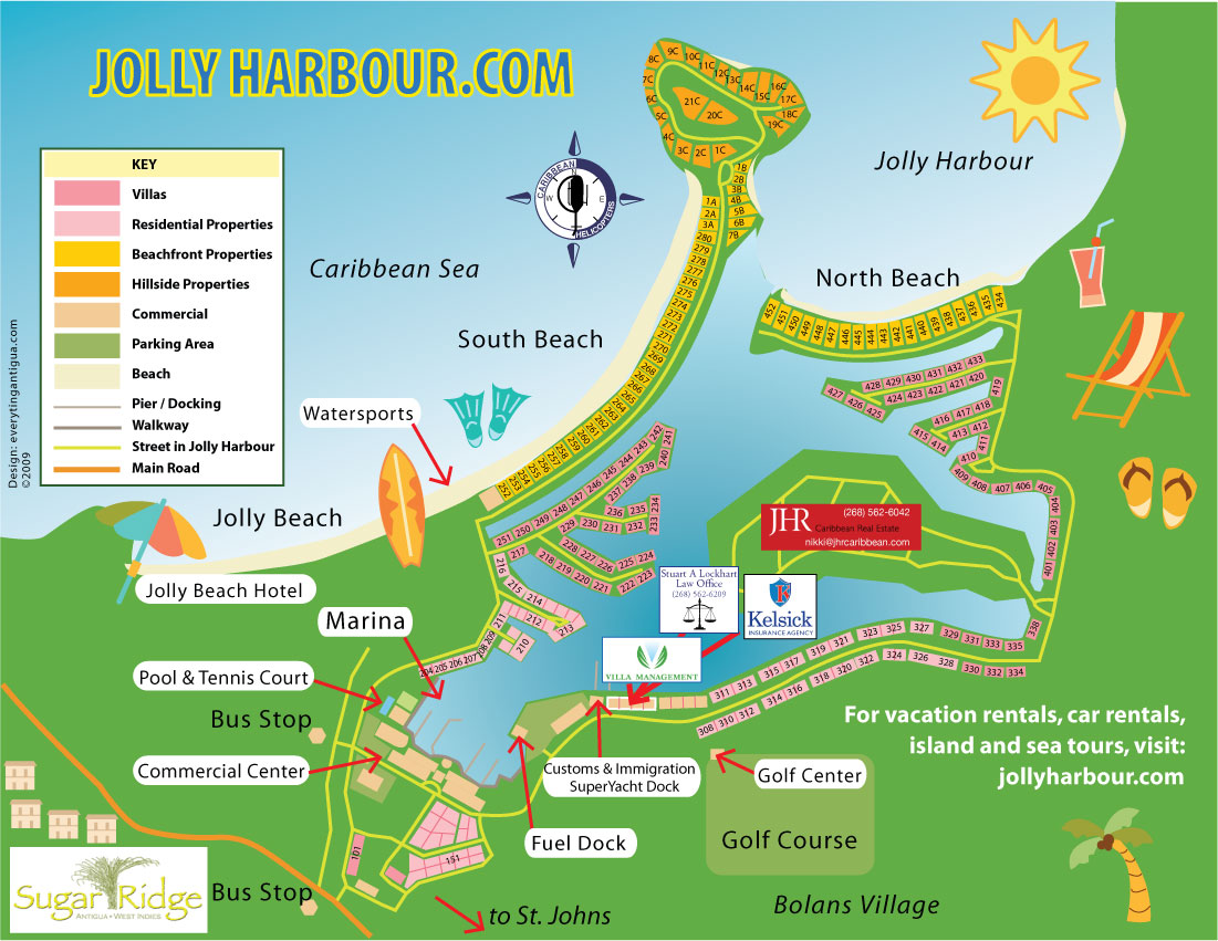 jolly harbour map