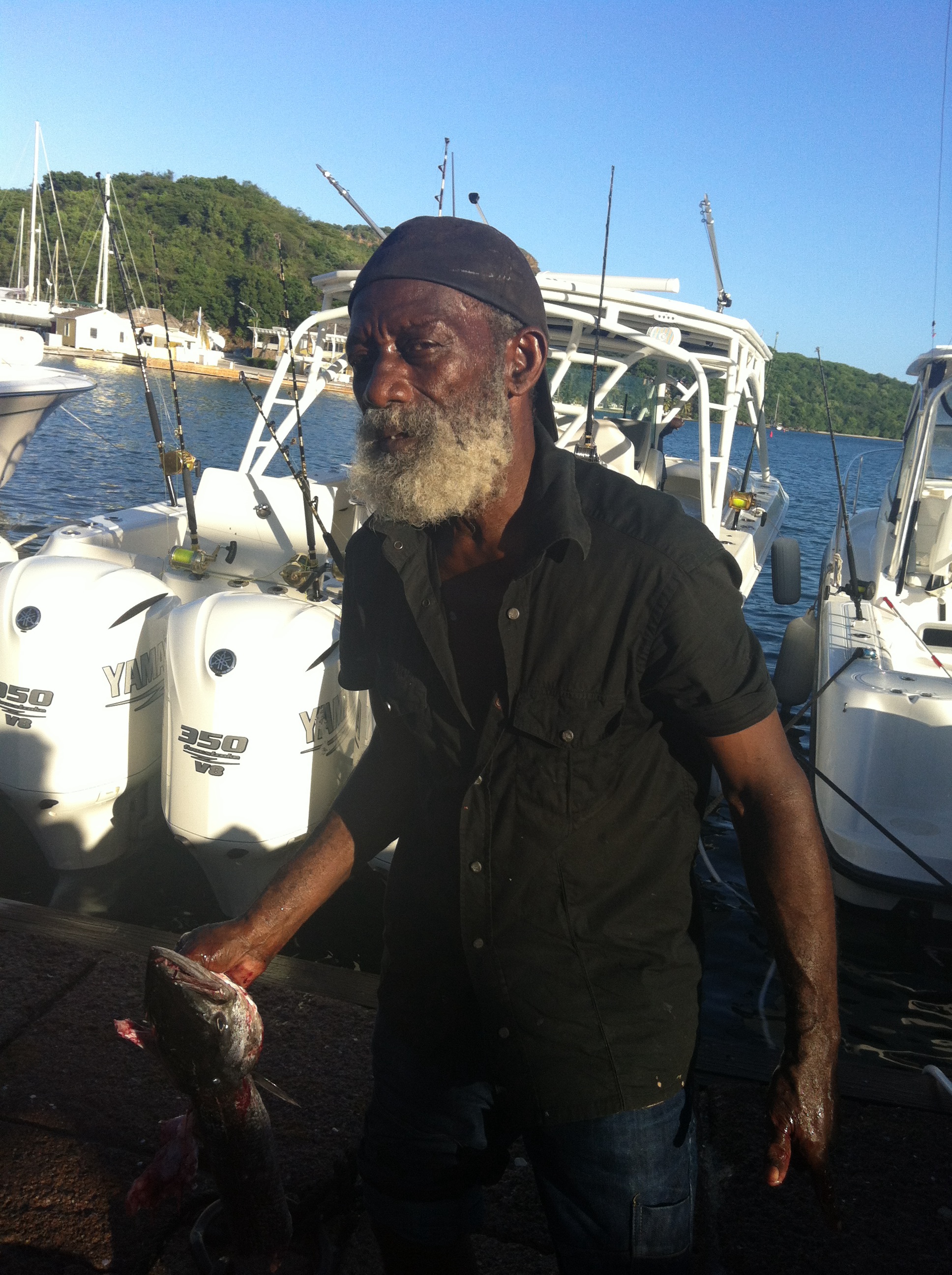 antigua local fisherman