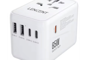 Lencent 65W Universal Travel Adapter