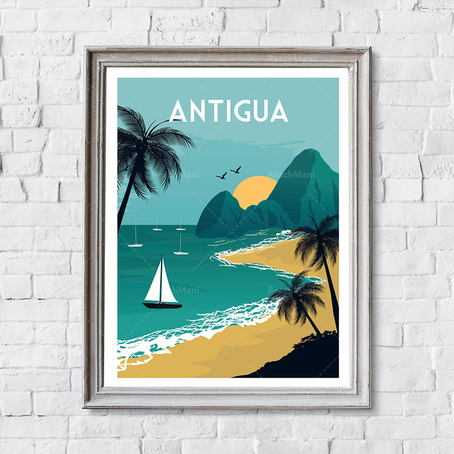Antigua Canvas Print